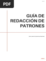 Guia de Redacción de Patrones