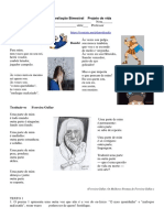 Avaliação Projeto de Vida Quem Sou Eu