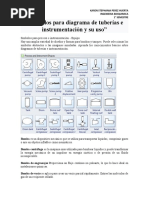 Símbolos para Diagrama de Tuberías e Instrumentación y Su Uso en Bioquimica