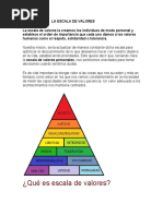 7 Escala de Valores