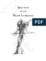 Short Book of The Drow Language