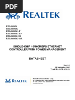 RTL8100B-GR Datasheet (PDF) - Realtek Semiconductor Corp.