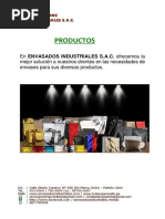 Catalogo - Envasados Industriales (2022)