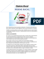 Higiene Bucal