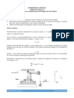 Calculo de La Inercia Rotacional de Un Sistema