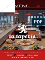 Menu La Taperia