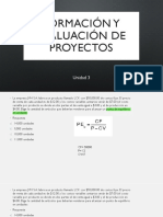 Formación y Evaluación de Proyectos