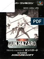 Front Mission Gun Hazard (Manual) (Scan) (JP) (SFC) (SNES)