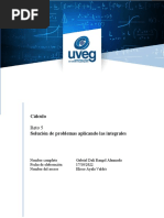 Derivadas: Cálculo Análisis y Graficación de Funciones Cálculo Solución de Problemas Aplicando Las Integrales