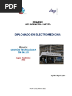 Diplomado Biomedica GESTIÓN TECNOLÓGICA