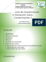 18 Mecanismos de Contaminación e Interacción Suelo-Contaminantes