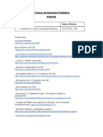 VI Curso de Iniciação Partidária - Calendário e Leituras Indicadas.