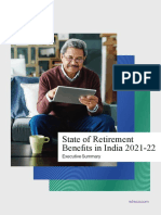 State of Retirement Benefits in India