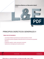 Tema 2: Recursos y Principios Didácticos Básicos en Educación Infantil