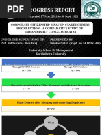 Progress Report Presentation