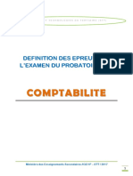 Definition Des Epreuves Probatoire STT