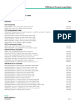 HPE Ethernet Transceivers and Cables-A00021855enw