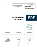 Procedimiento de Emergencia 2022