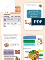 Diptico Alimentacion Saludable TBC