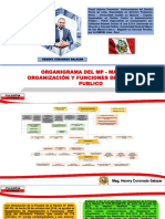 Organigrama Del Ministerio Publico PDDF