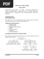 Cs3301 Data Structures U.I