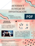 Metodos y Tecnicas de Investigacion