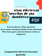 Circuitos Eléctricos Sencillos de Uso Doméstico