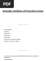 Desirable Attributes of Protection System