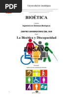 Bioética en La Discapacidad