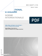 IEC 62271-110 (2009) Seccionadores Cargas Inductivos