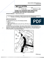95-99 Nissan Maxima Wire Harness Breakage