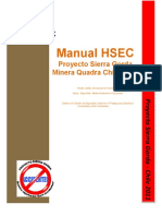 MANUAL HSEC REV 0 PROYECTO SG Enero 2011