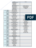 Calendario Defensas TFM