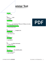 18 Fausto Dias Level 8 Unit 7 Grammar Test