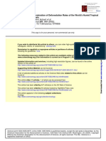 Achard Et Al 2002-Determination of Deforestation