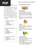 Lesson 2 - Cell Organelles