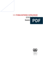 IMO Publications Catalogue 2005 - 2006