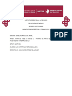 Actividad 3 de La Unidad 2. - Formas de Privar de La Libertad, Su Fundamento Constitucional.