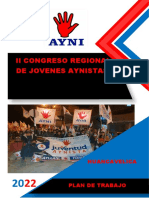 Plan de Trabajo Congreso Juventudd