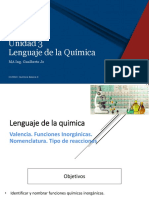 Unidad 3 - Lenguaje de La Quimica 22 - 2