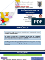 Antibioticoterapia en Pediatría II-farmacología III