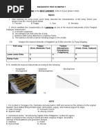 Diagnostic Test Mapeh 7