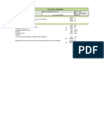 Fire Pump Ventilation Calculation