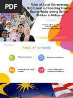 Malaysia - Roles of Local Government Nutritionist in Promoting Healthy Eating in School 2310