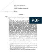 Nama: Rahmad Hidayat Ragil Saputra NIM: 837621802 Kode/Matkul: PDGK 4500 / Tugas Akhir Program (Tap) Tugas: TT 1 Pokjar: Umbulsari