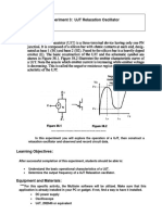 Experiment 3 UJT Relaxation Oscillator