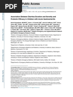 Association Between Diarrhea Duration and Severity and Probiotic Efficacy in Children With Acute Gastroenteritis