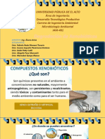 Microbiologia Presenta Xenobioticos