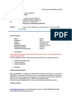 Informe Tecnico Chiller 313