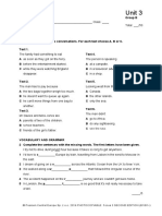 Focus3 2E MiniMatura Unit3 GroupB 1kol